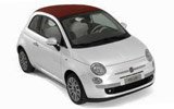 Alquiler coches Fiat 500 Convertible